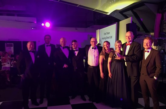 snug underfloor heating first trace north west family business awards staff photo 2