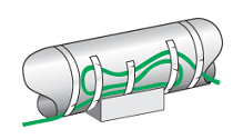 Trace Heating Supports